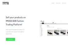 Tablet Screenshot of fashiondirect.net